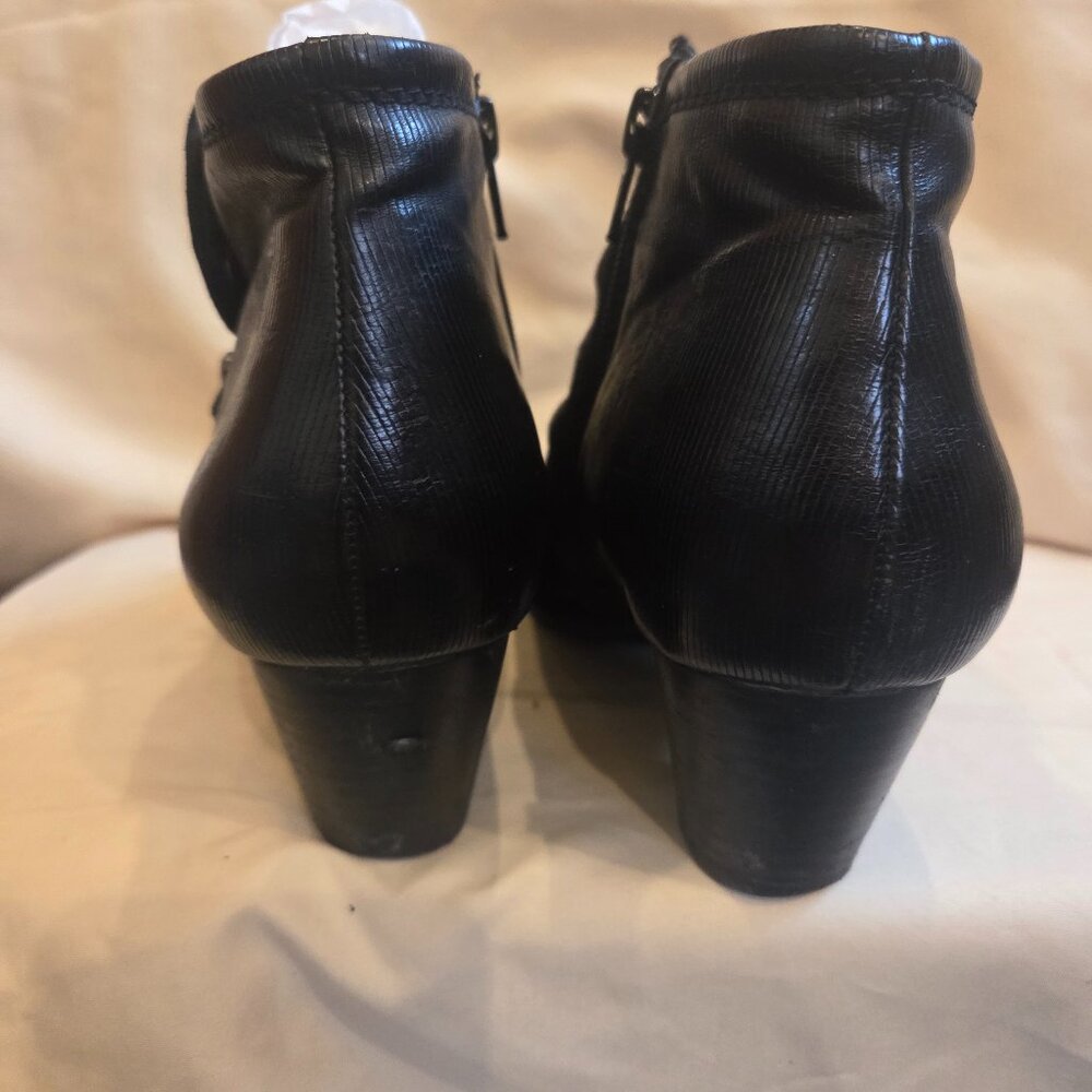 Black ankle boots - Picture 4 of 7